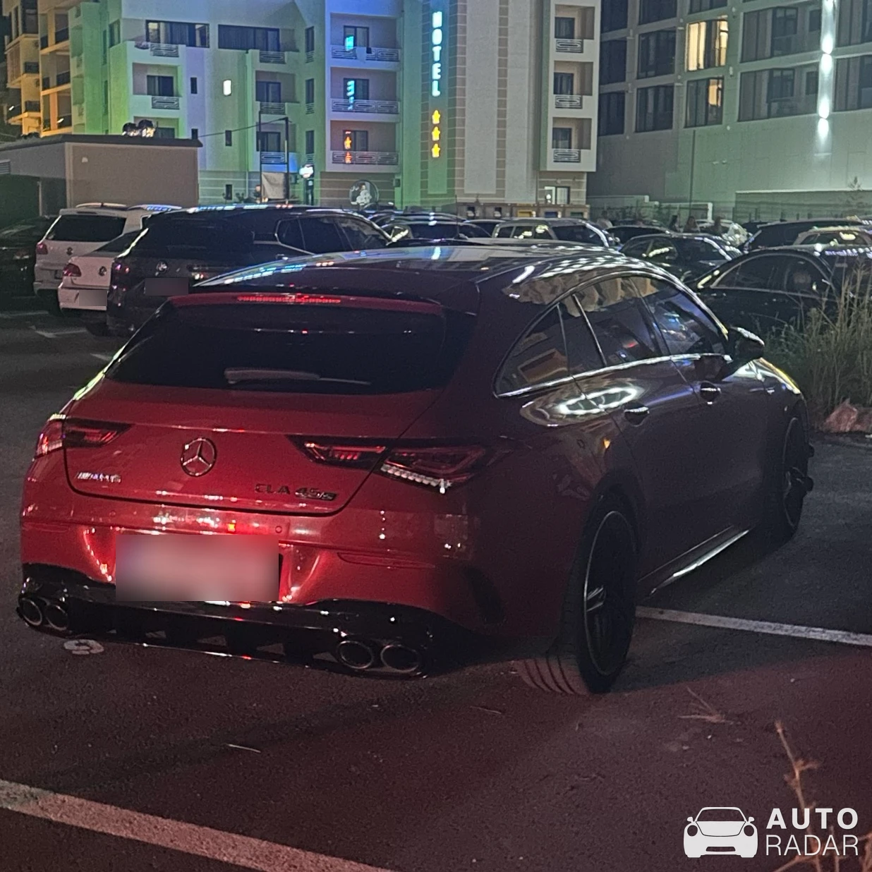 Mercedes-AMG CLA 45 S Shooting Brake X118 spotted in Năvodari