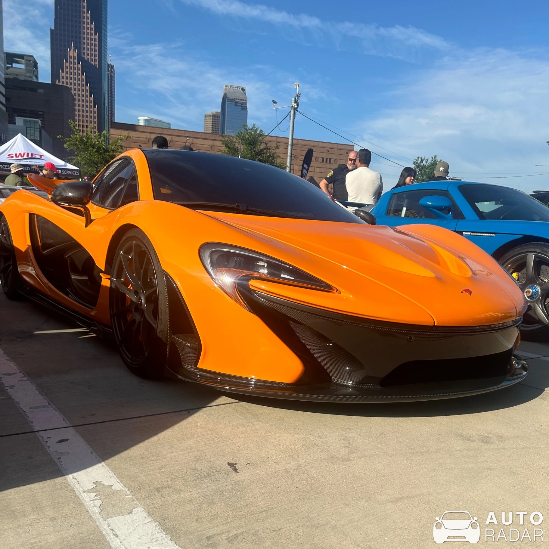 McLaren P1 spotted in Houston, United States