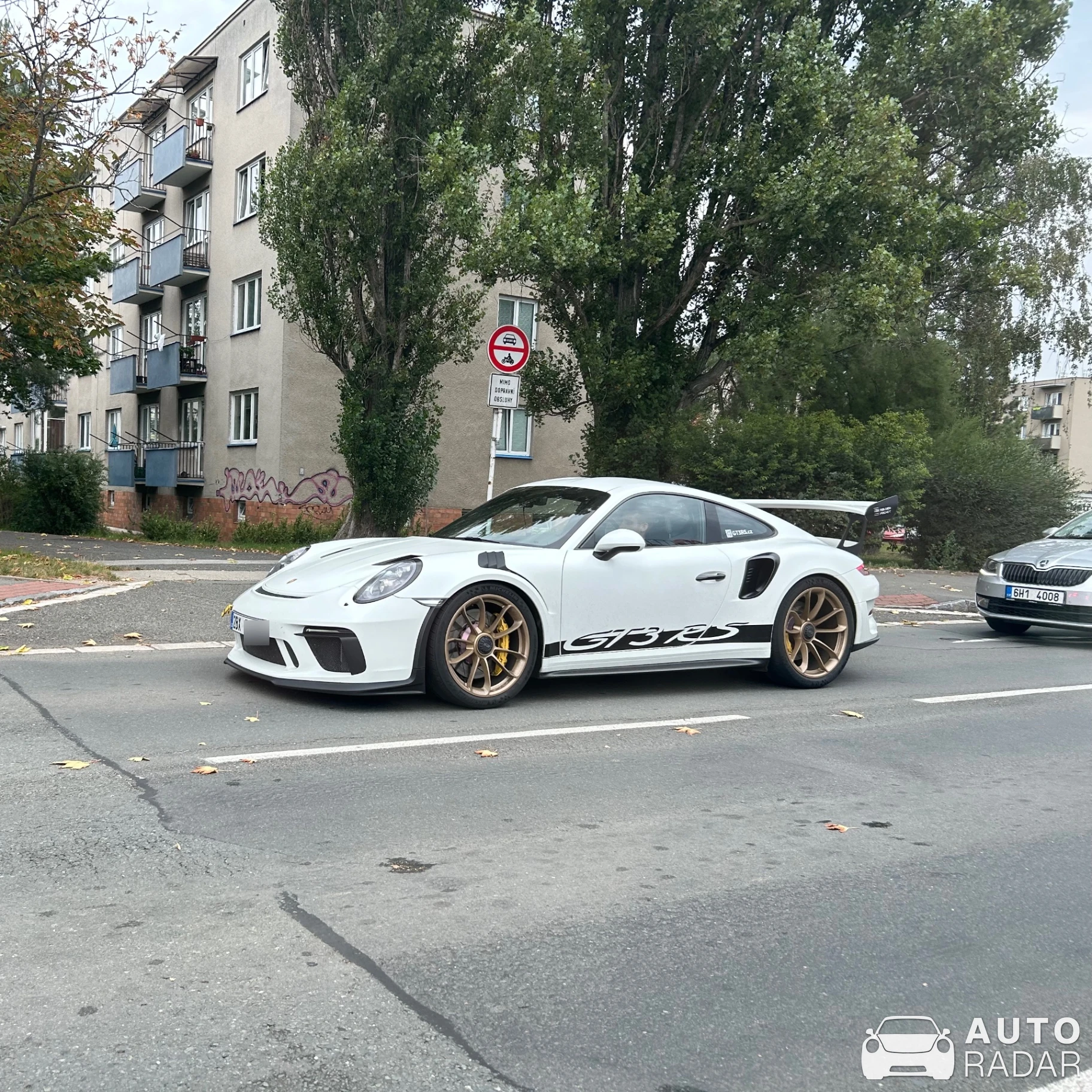 Porsche 991 GT3 RS MkII spotted in Hradec Králové, Czechia