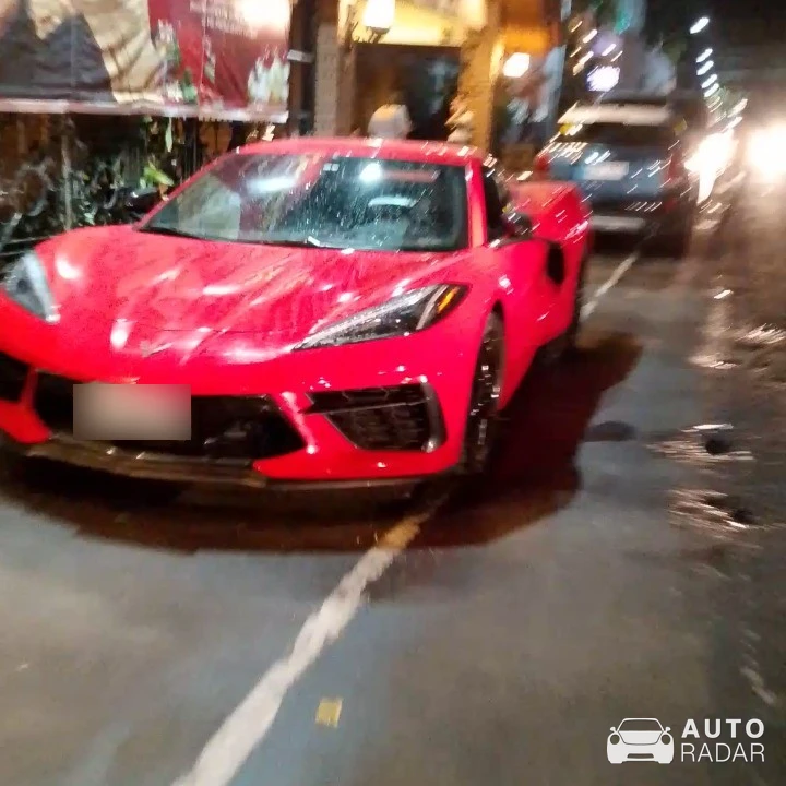 Chevrolet Corvette C8 spotted in Naga, Philippines