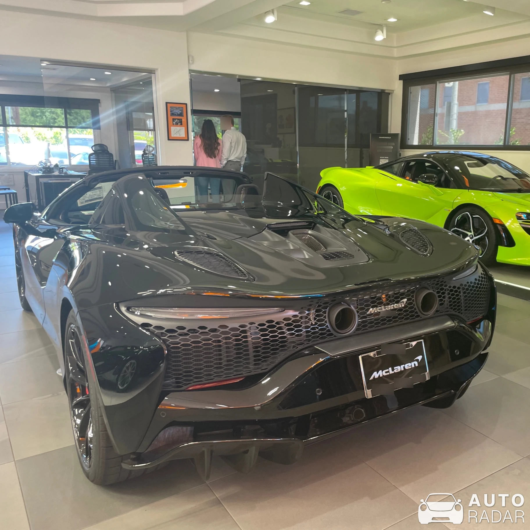 McLaren Artura Spider spotted in Beverly Hills, United States