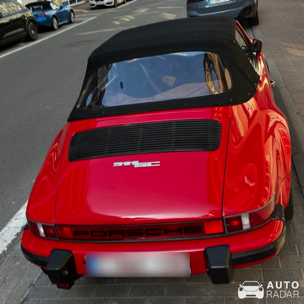 Porsche 911 SC Cabriolet spotted in Knokke-Heist