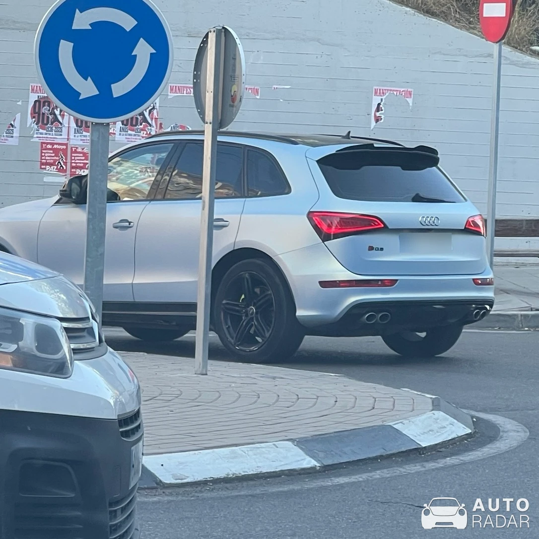 Audi SQ8 spotted in Fuenlabrada