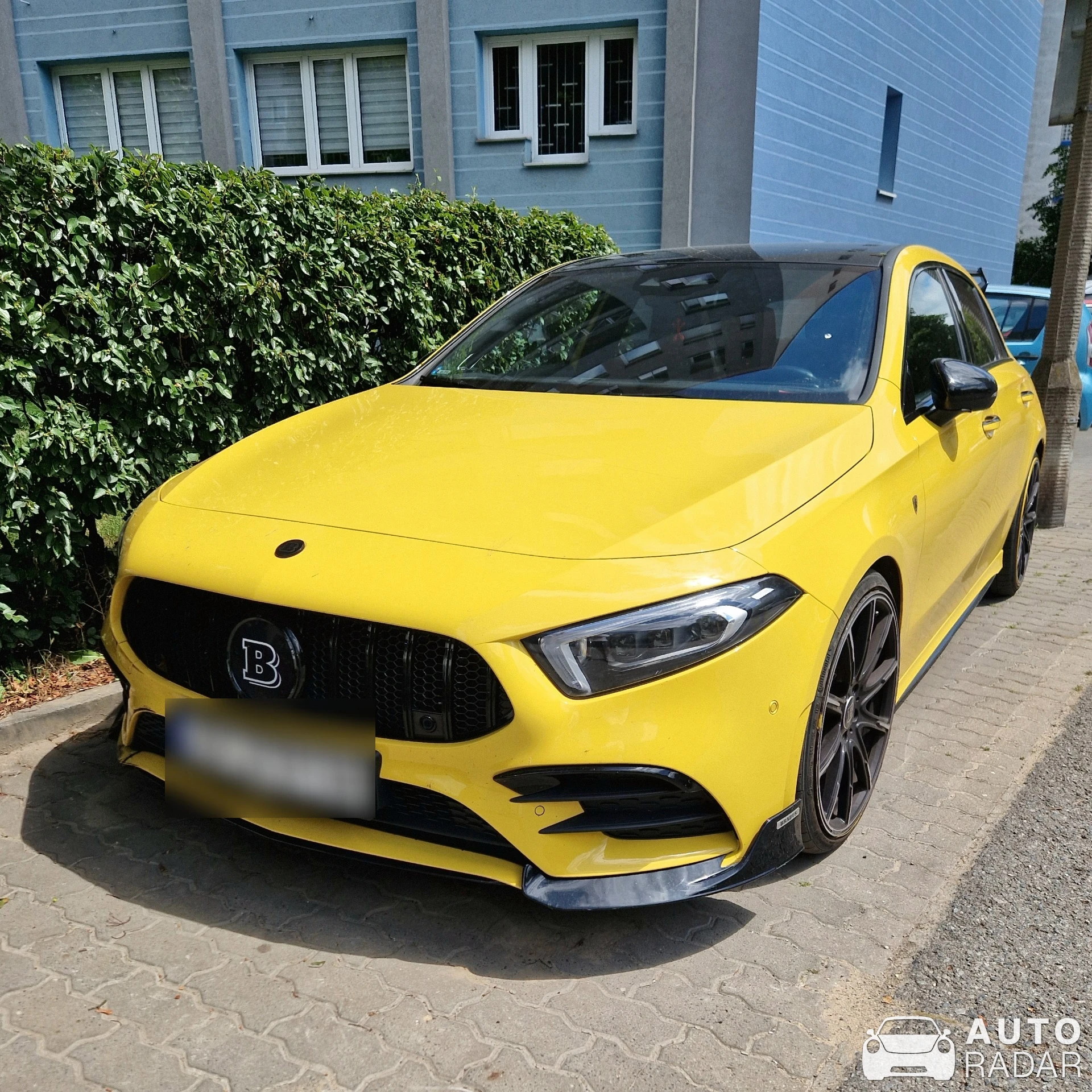 Mercedes-AMG Brabus A B45 W177 spotted in Kraków