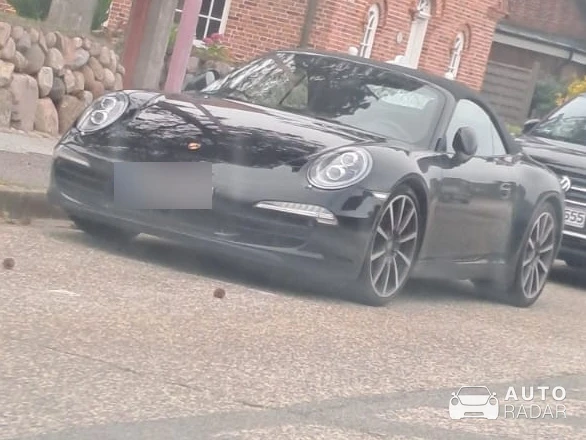 Porsche 991 Carrera Cabriolet MkI spotted in Sylt