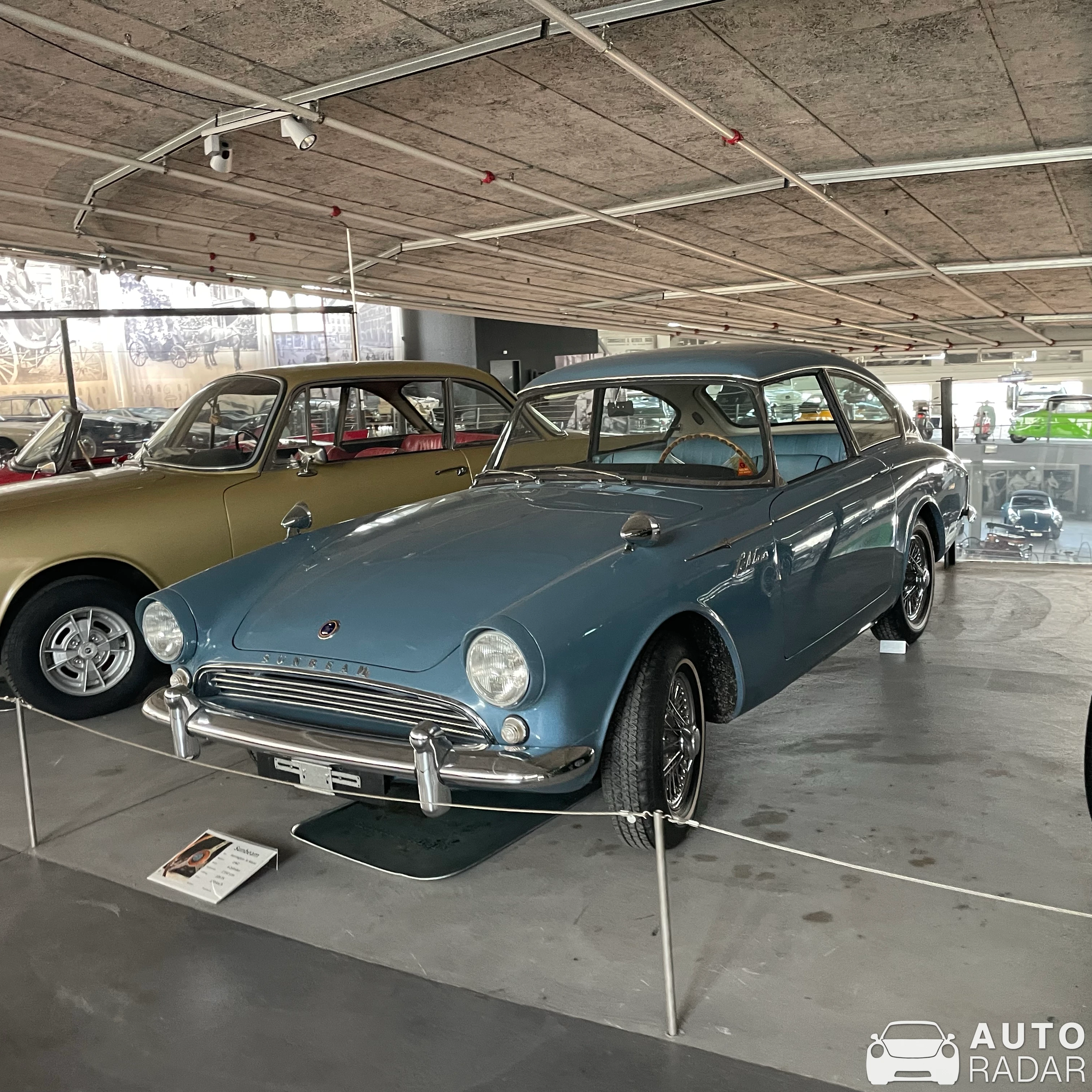 Sunbeam Alpine spotted in Rheinfelden