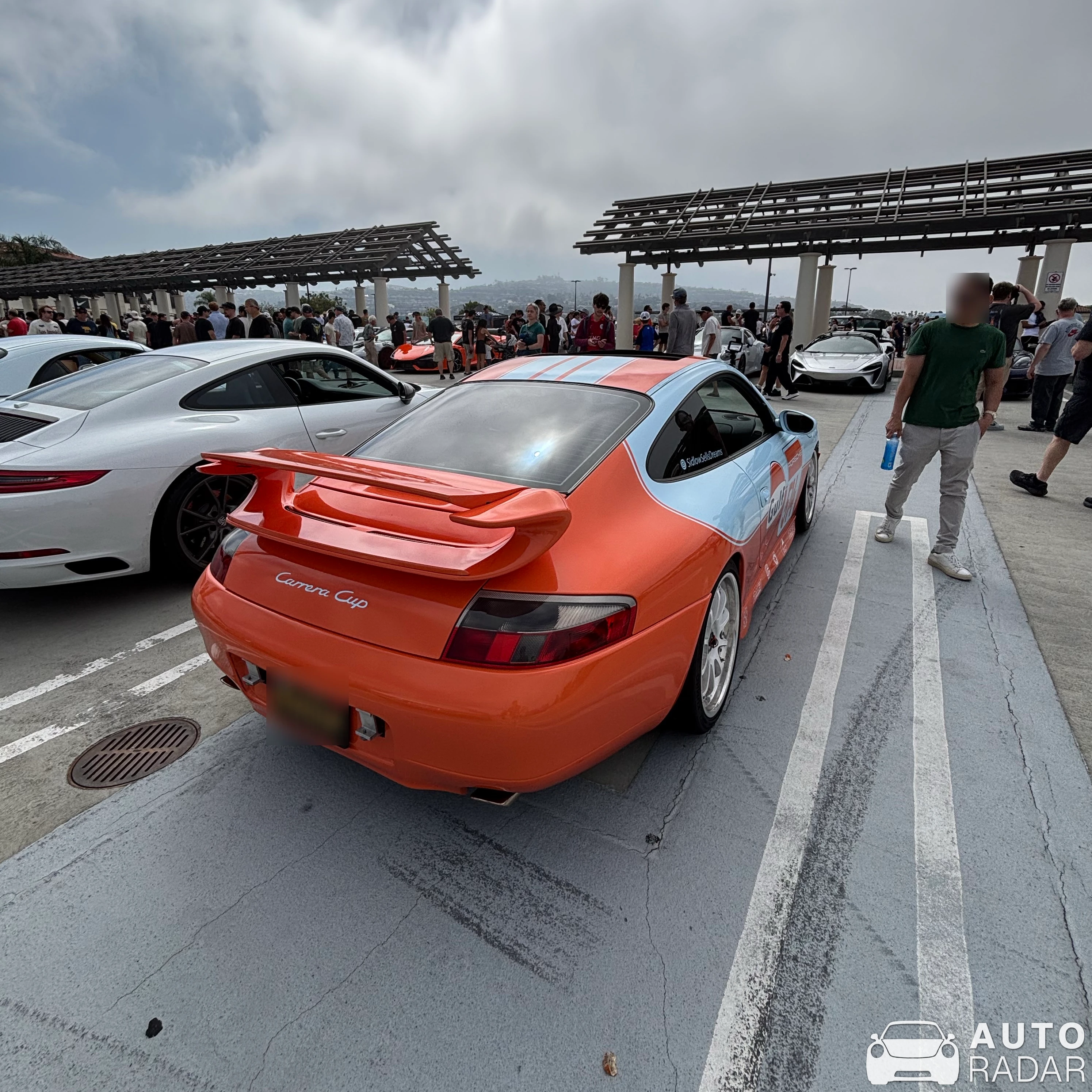 Porsche 996 GT3 Cup spotted in San Clemente