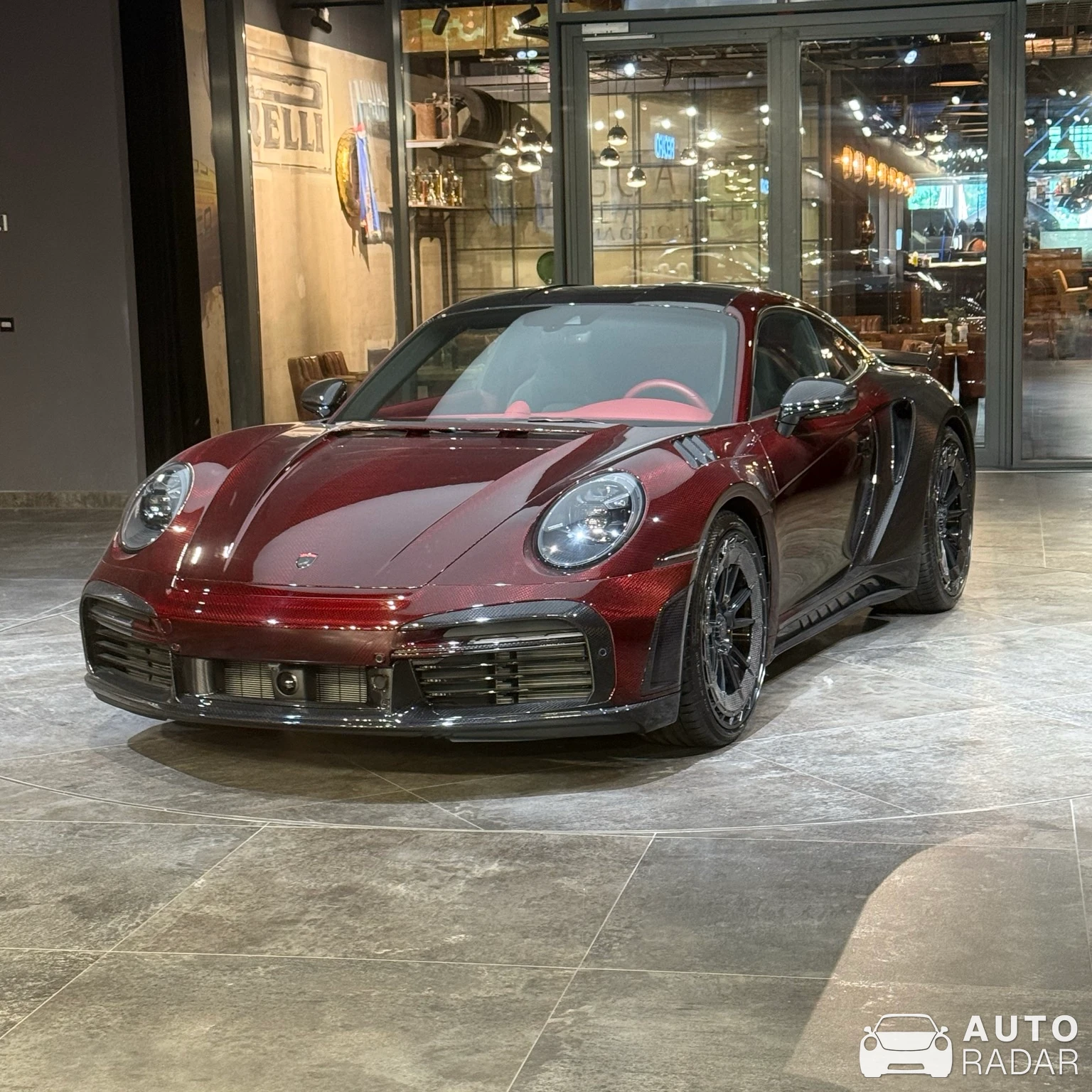 Porsche TopCar 992 Turbo S Stinger GTR Carbon Edition spotted in München