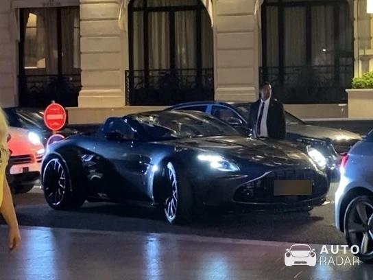 Aston Martin V12 Vantage Roadster spotted in Monaco, Monaco