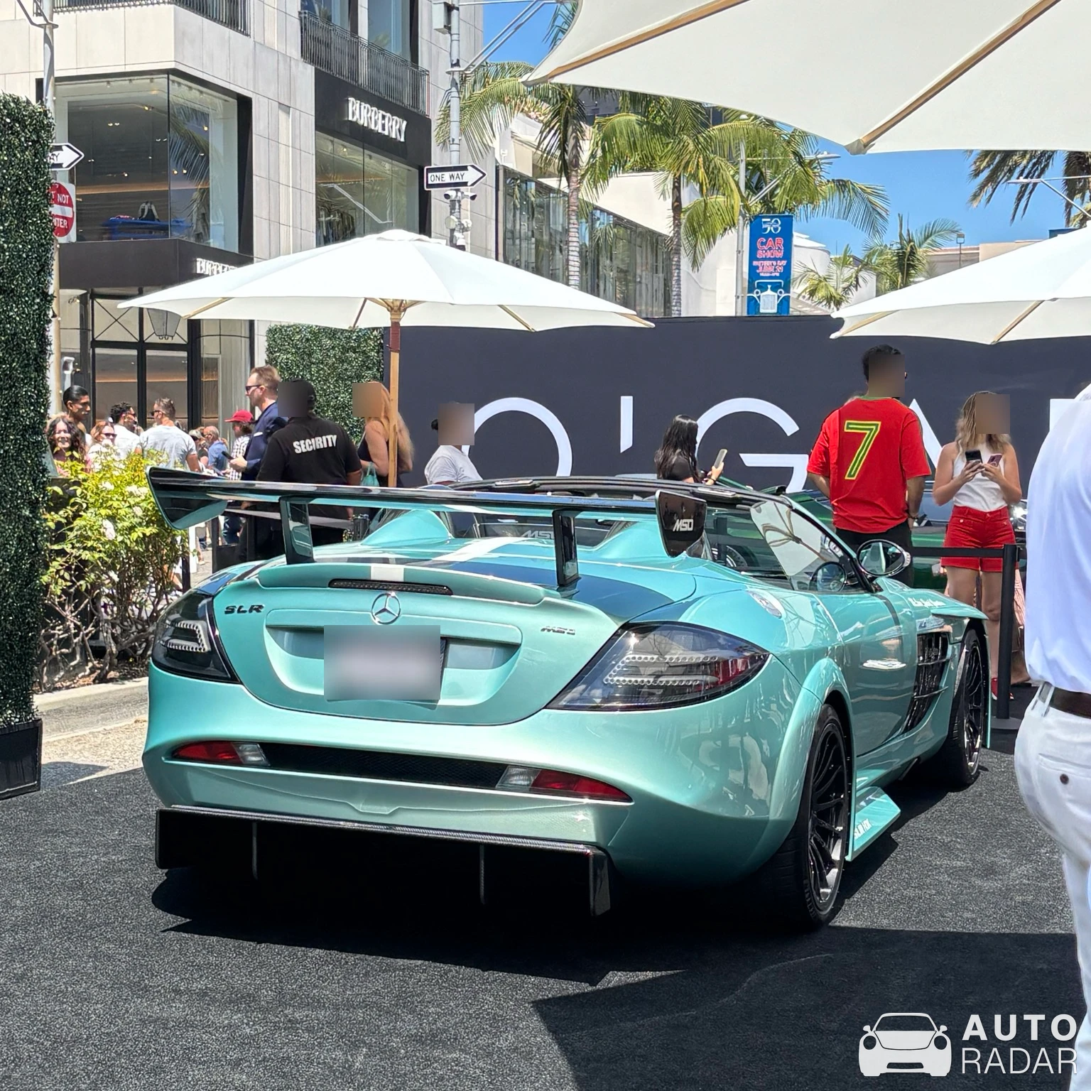Mercedes-Benz SLR McLaren Roadster HDK by MSO spotted in Beverly Hills