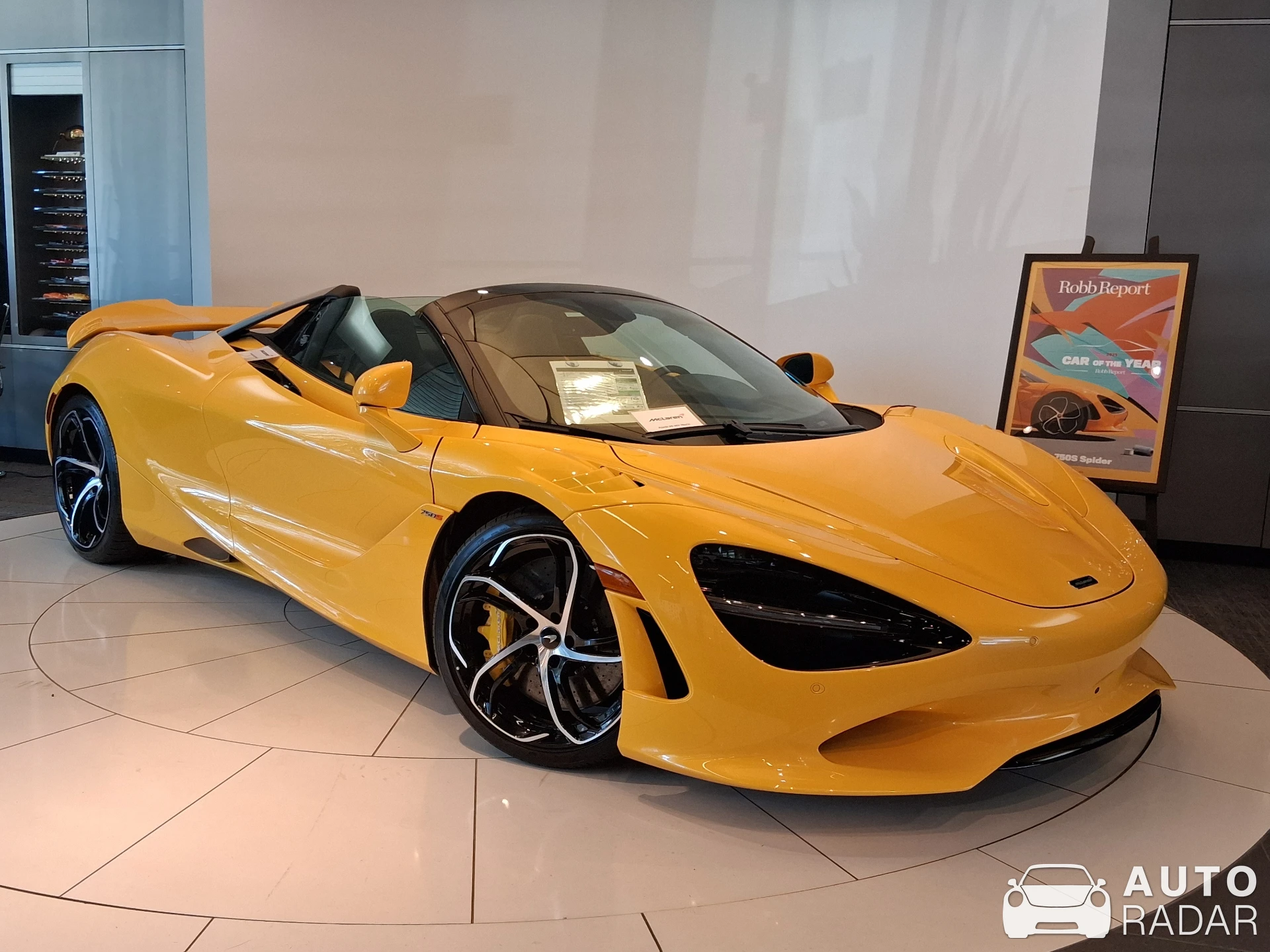 McLaren 750S Spider spotted in Dallas
