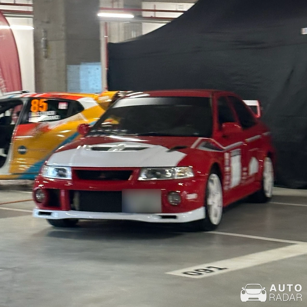 Mitsubishi Lancer Evolution VI spotted in București
