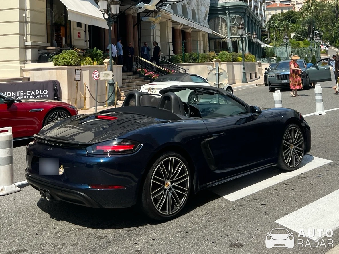 Porsche 718 Boxster spotted in Monaco