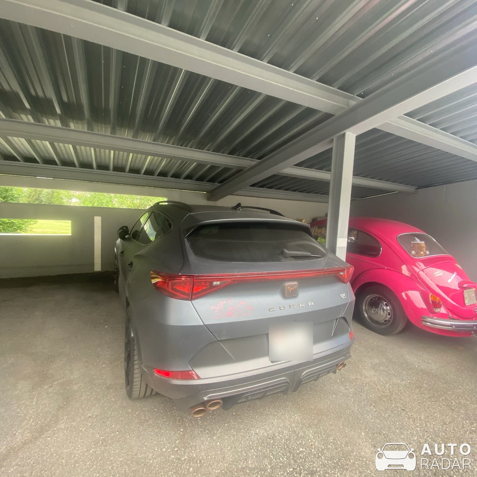 CUPRA Formentor VZ5 ABT spotted in Davos