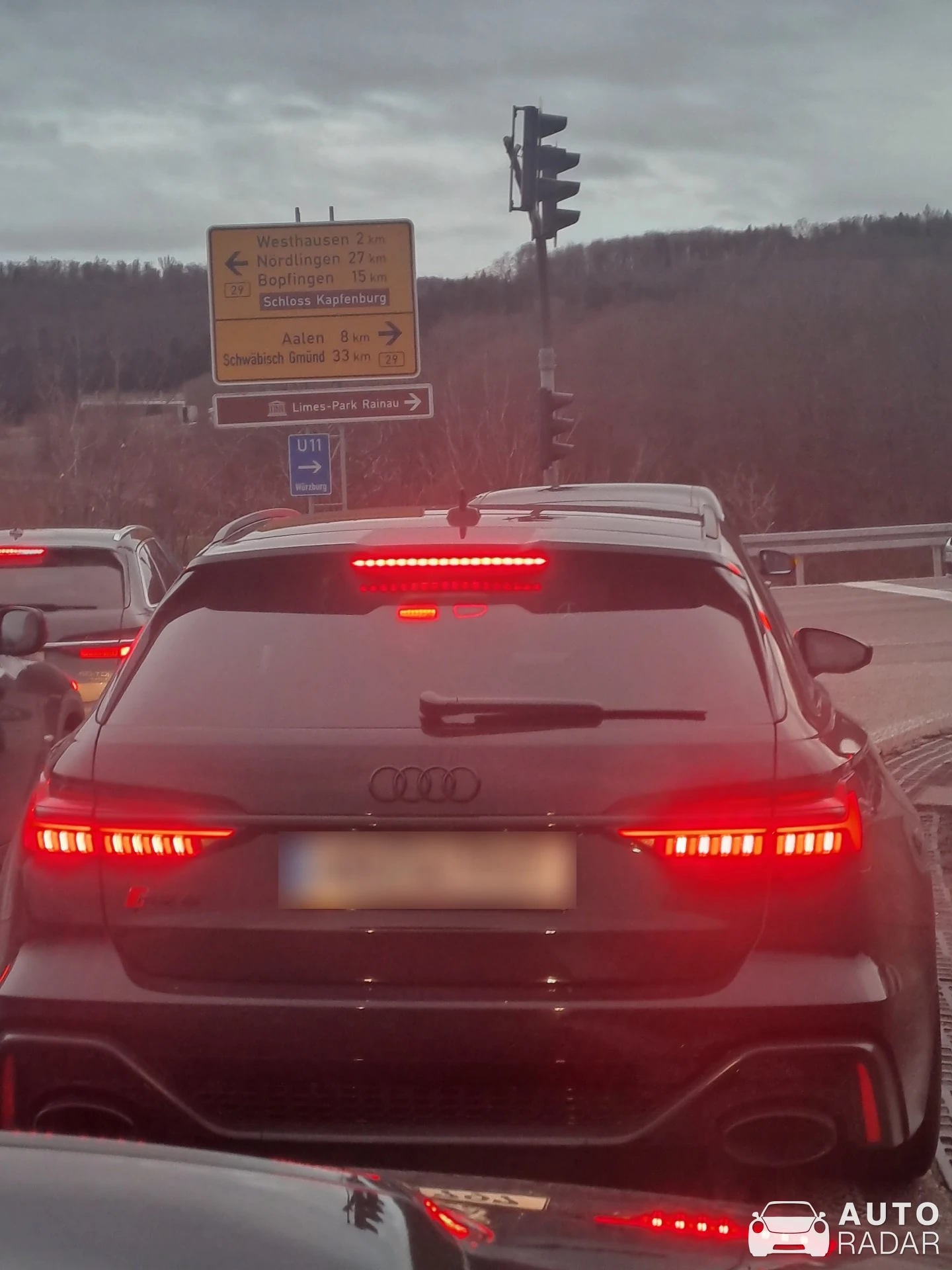 Audi RS6 Avant C8 spotted in Aalen