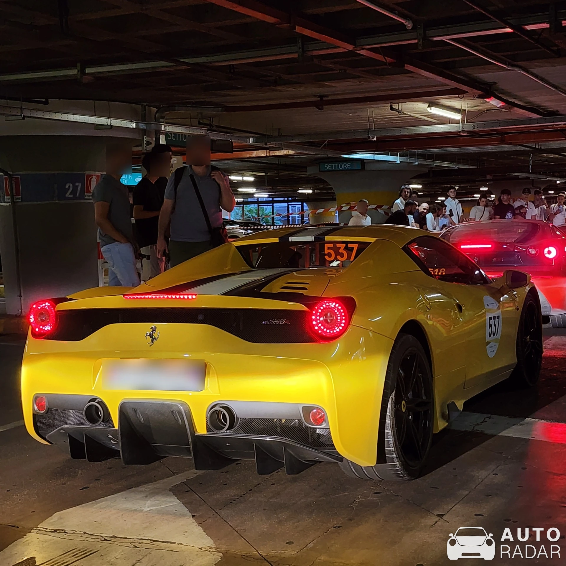 Ferrari 458 Speciale A spotted in Roma