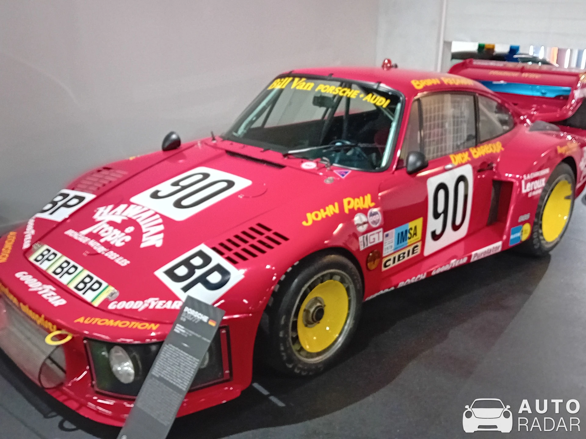 Porsche 935 spotted in Le Mans