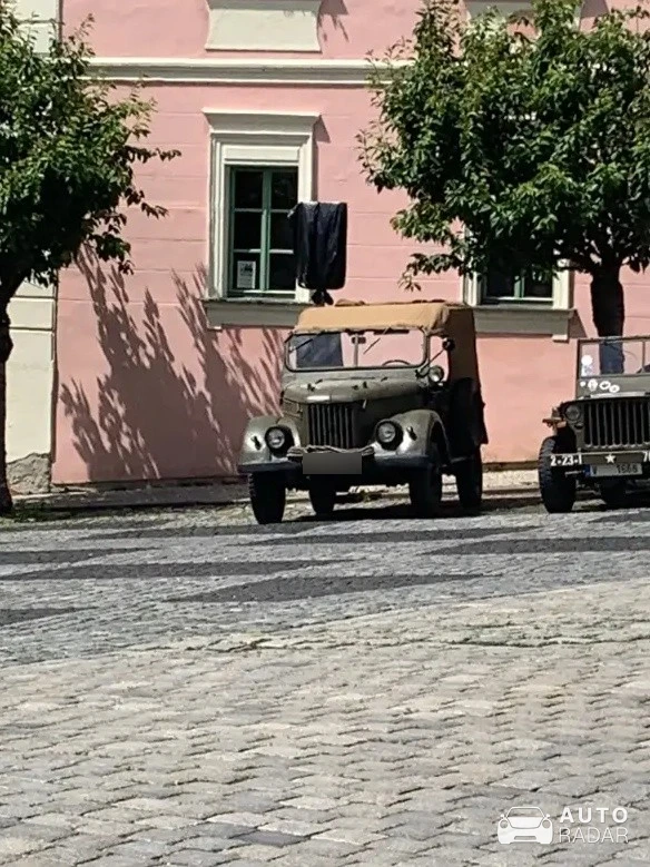 GAZ 69 spotted in Benešov nad Ploučnicí