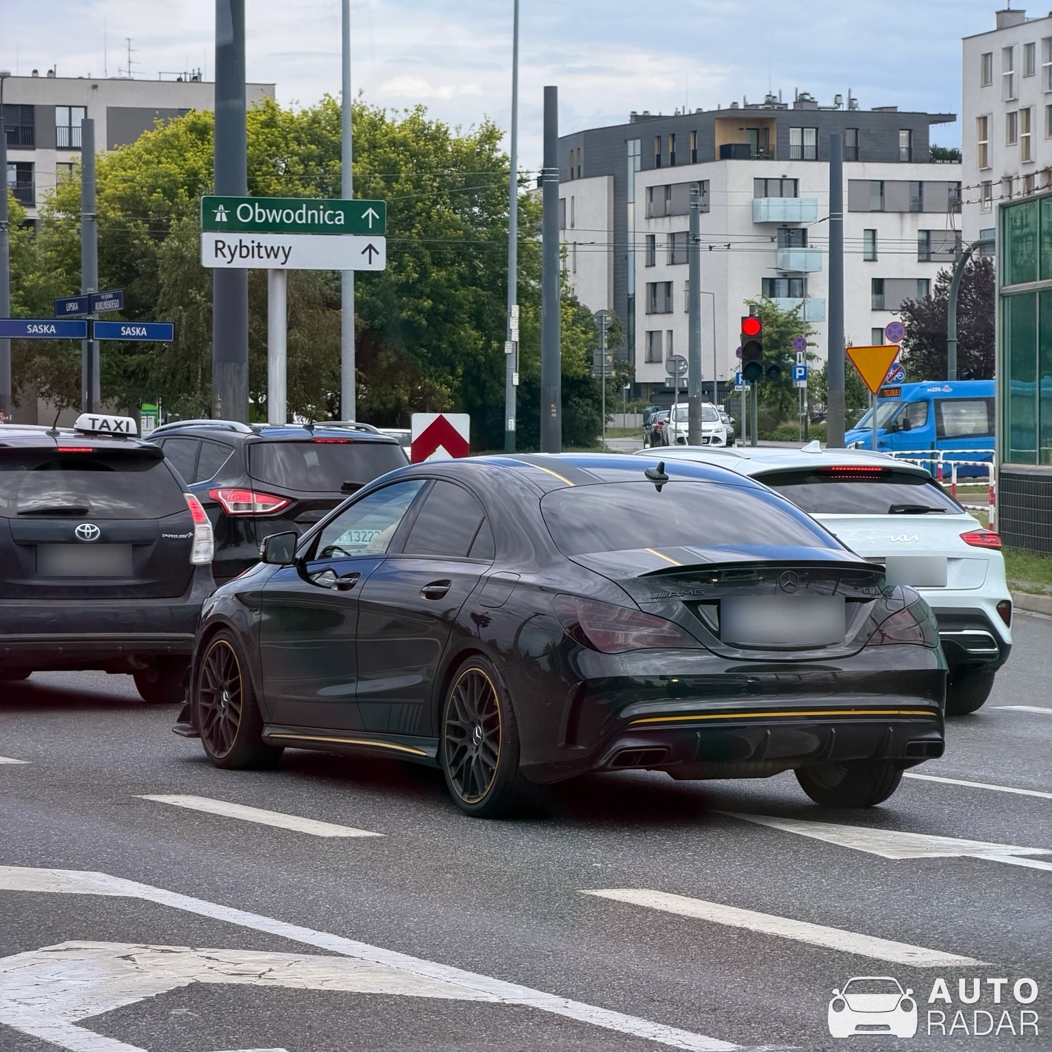 Mercedes-AMG CLA 45 C117 spotted in Kraków