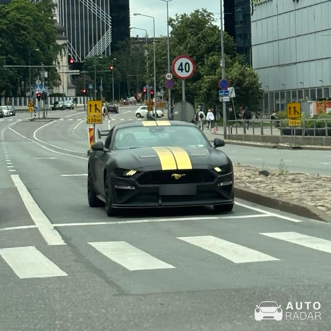 Ford Mustang GT spotted in Tallinna
