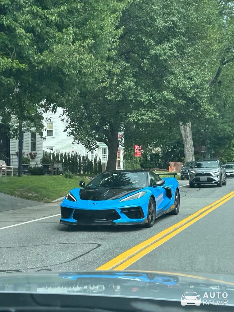 Chevrolet Corvette C8 Stingray spotted in Sudbury