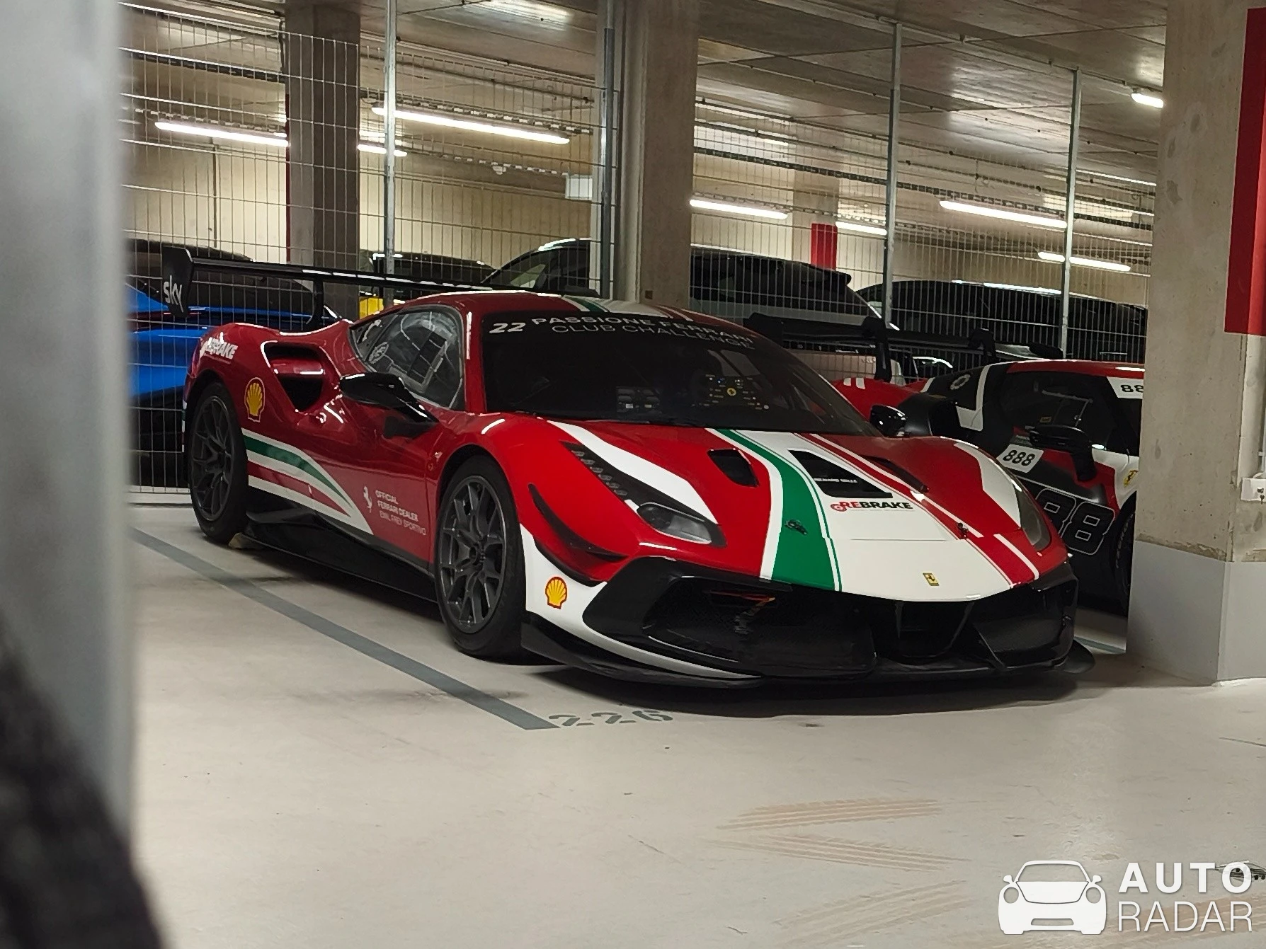 Ferrari 488 Challenge EVO spotted in München