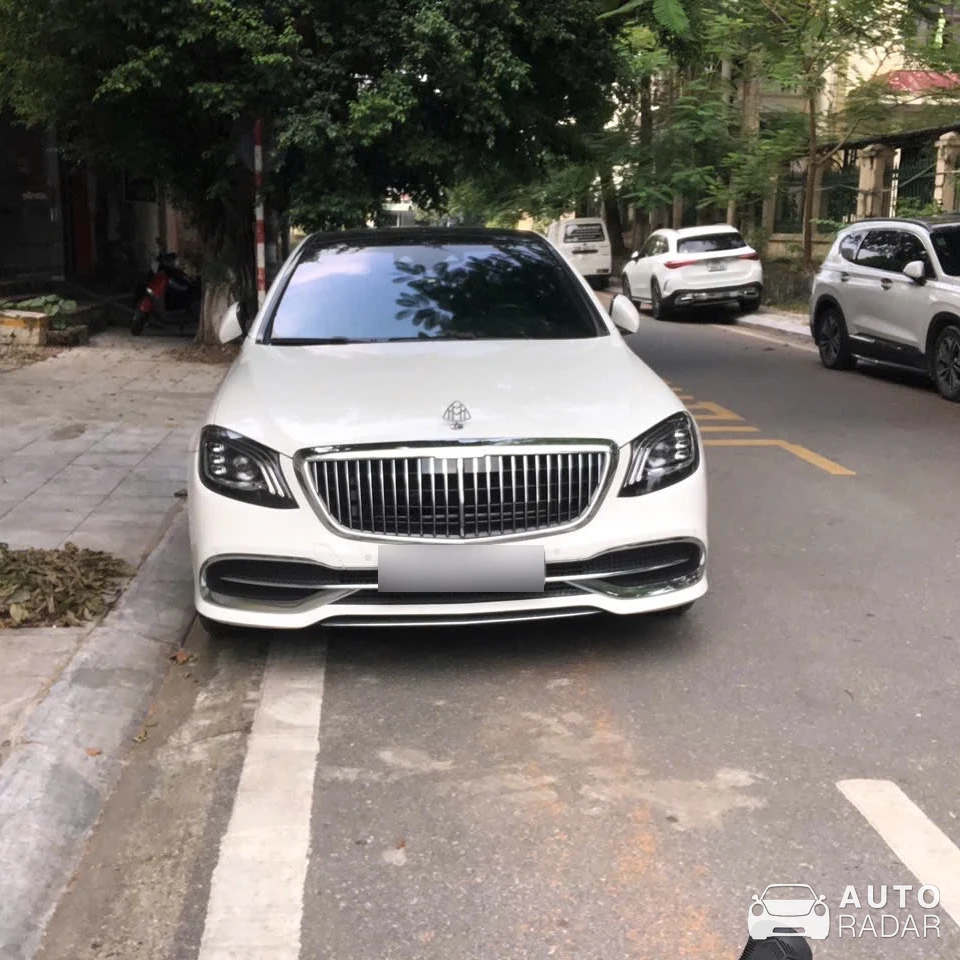 Mercedes-Maybach S 500 spotted in Vĩnh Phúc