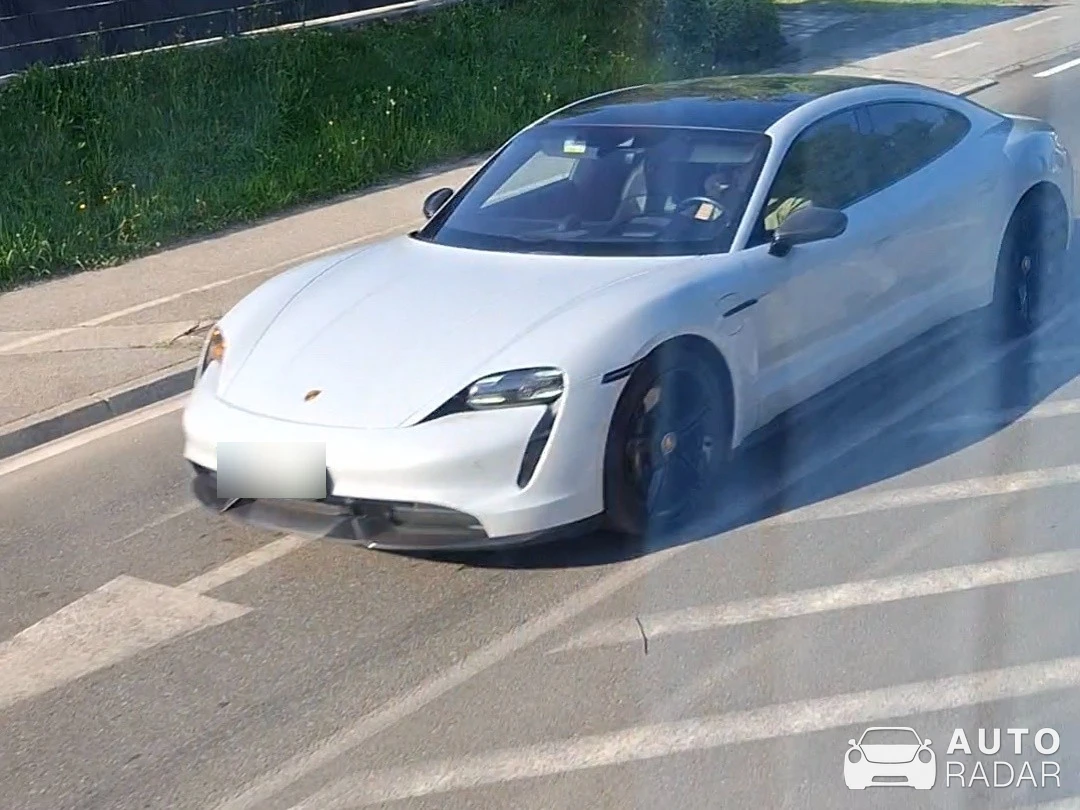 Porsche Taycan spotted in Duplek