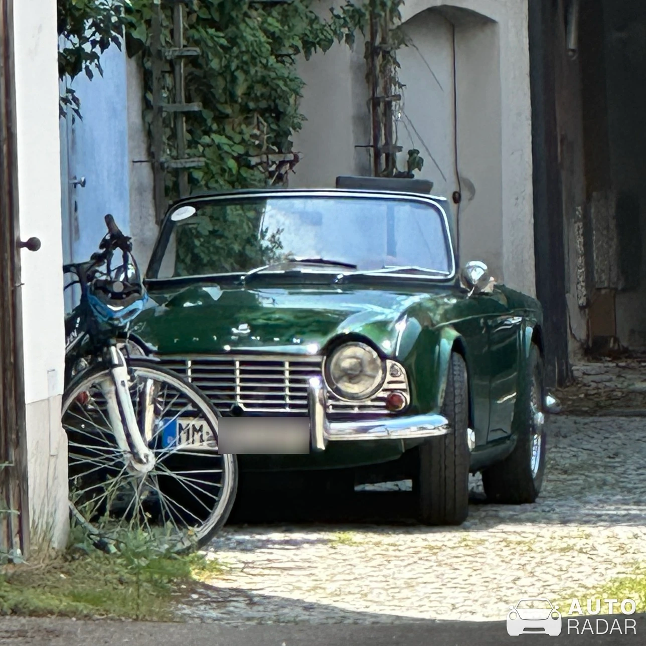 Triumph TR4 spotted in Memmingen