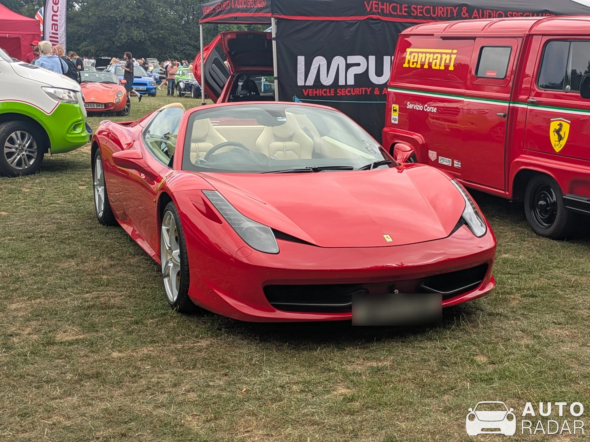 Ferrari 458 Spider spotted in Rickmansworth