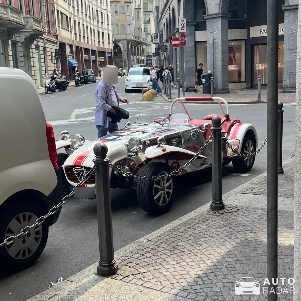 Lotus Seven spotted in Varese
