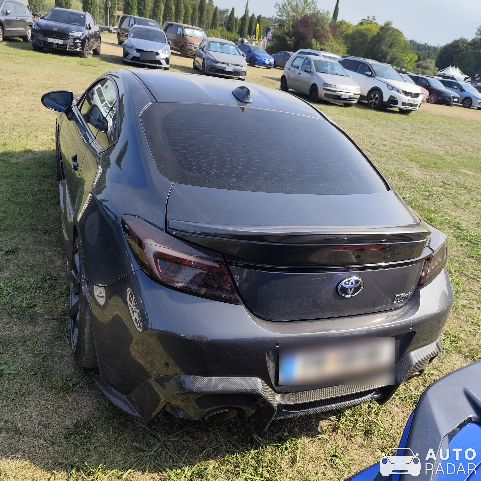 Toyota GR86 spotted in Monzambano