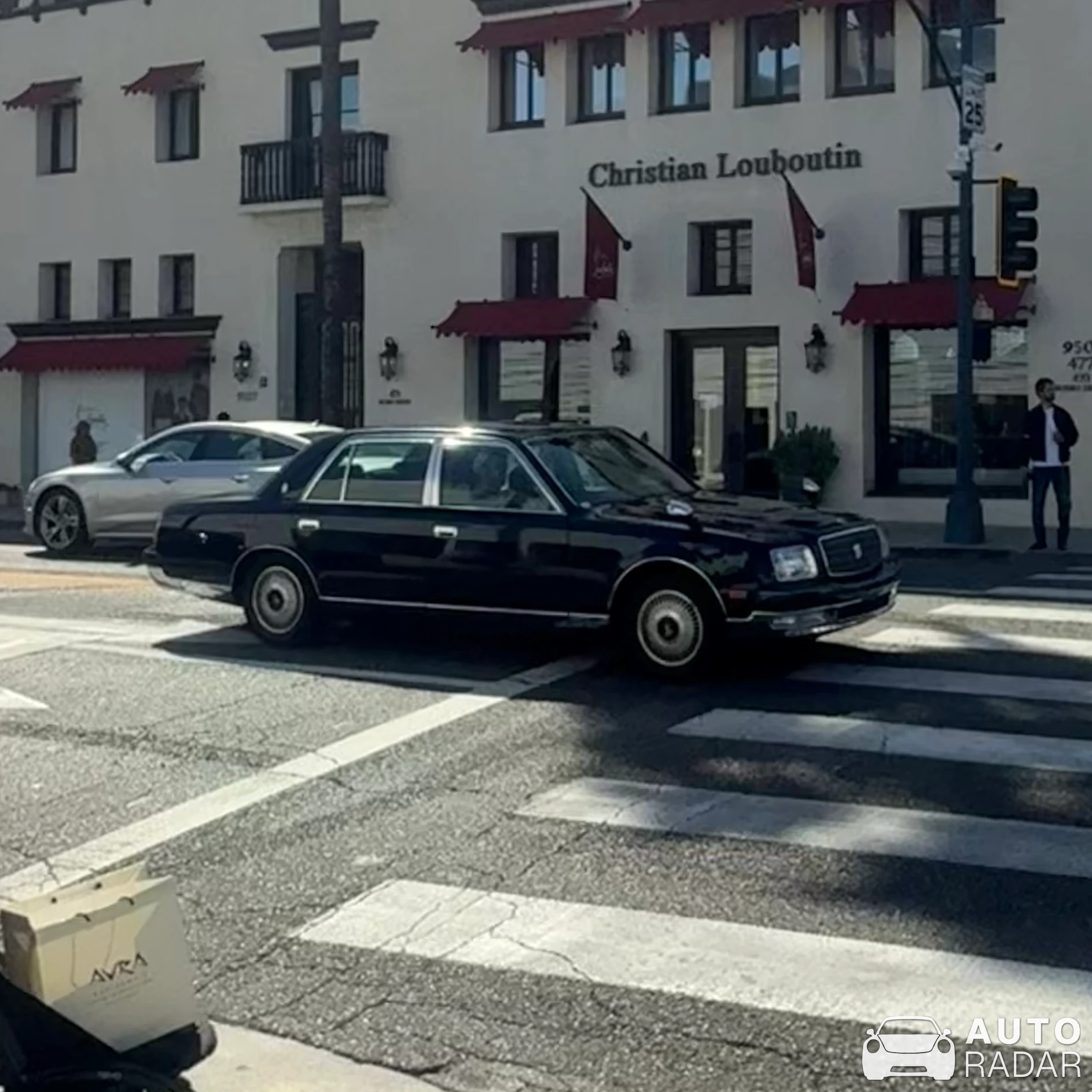 Toyota Century V12 spotted in Beverly Hills
