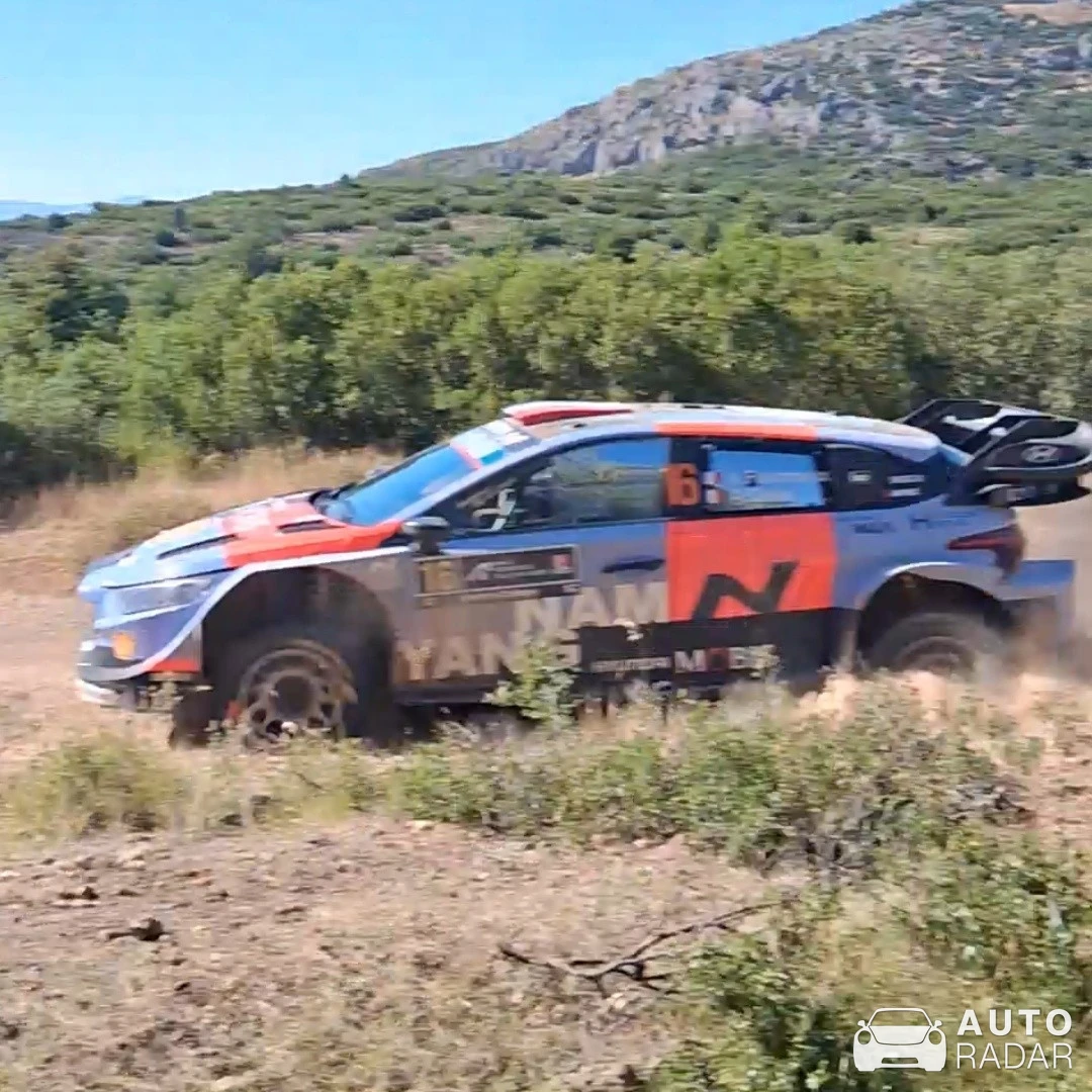 Hyundai i20 N WRC spotted in Neochoraki
