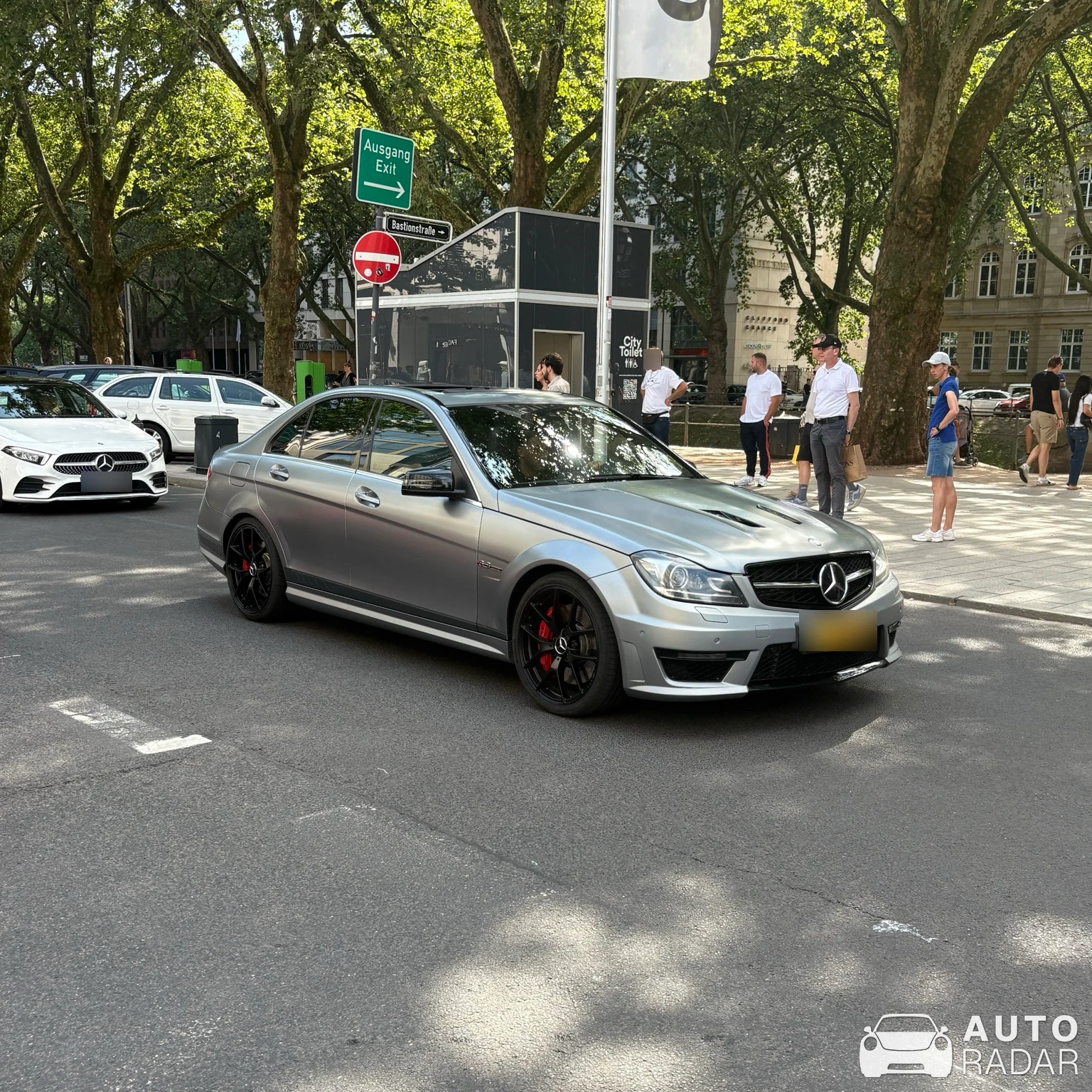 Mercedes-Benz C 63 AMG Coupé Edition 507 spotted in Düsseldorf