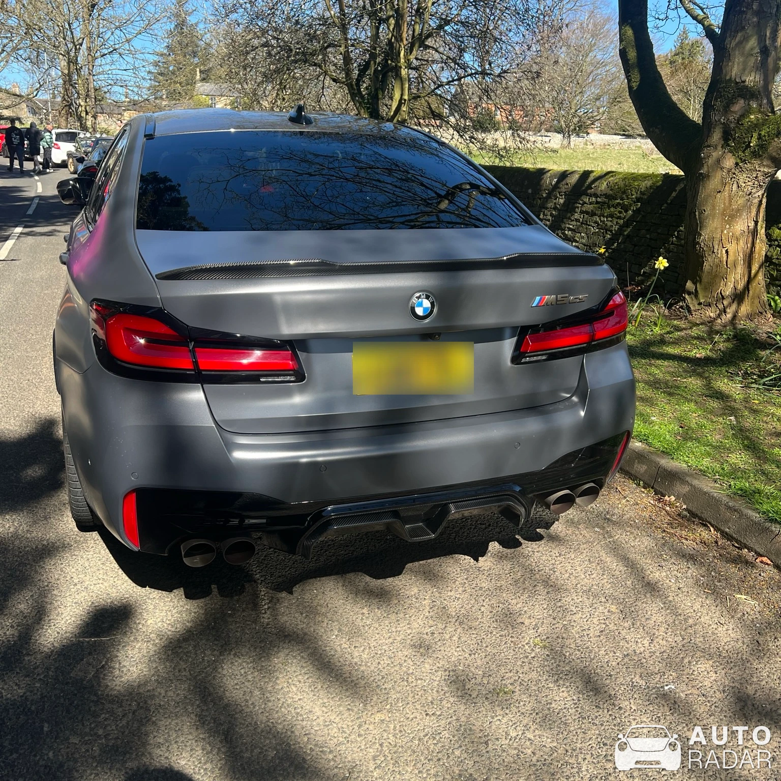 BMW M5 F90 CS spotted in Hexham