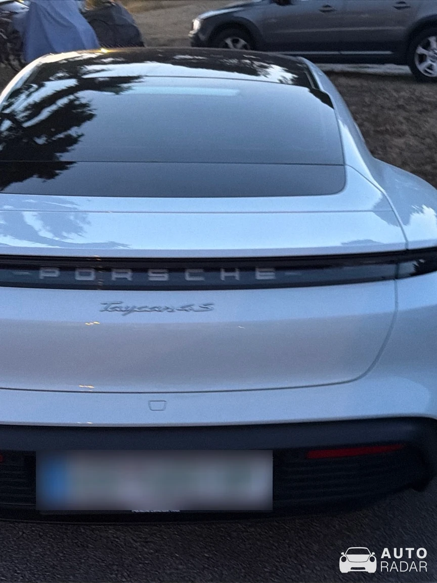 Porsche Taycan 4S spotted in Rovinj