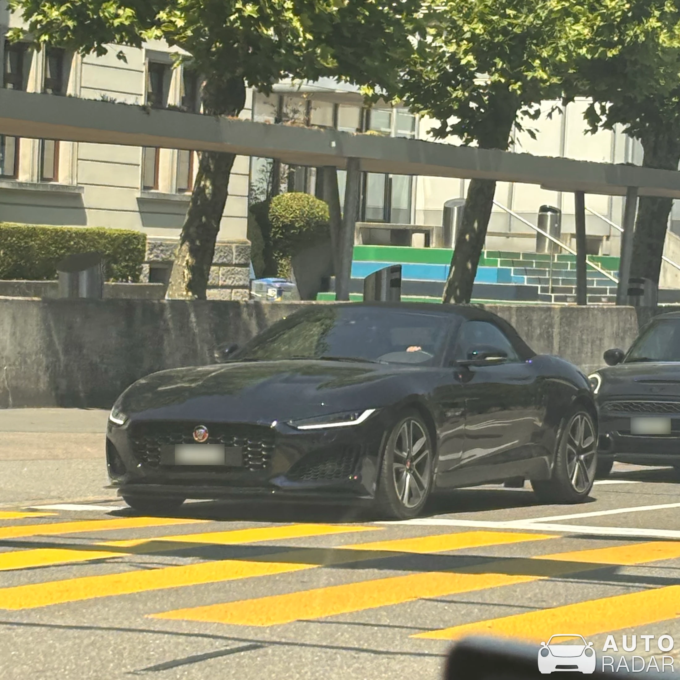 Jaguar F-Type S Convertible spotted in Rapperswil SG