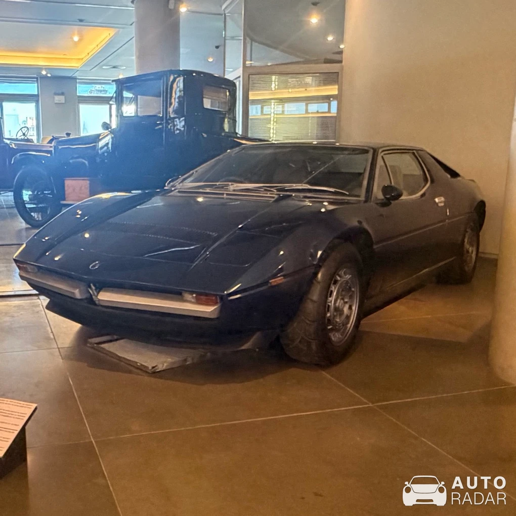 Maserati Bora 4700 spotted in Athens