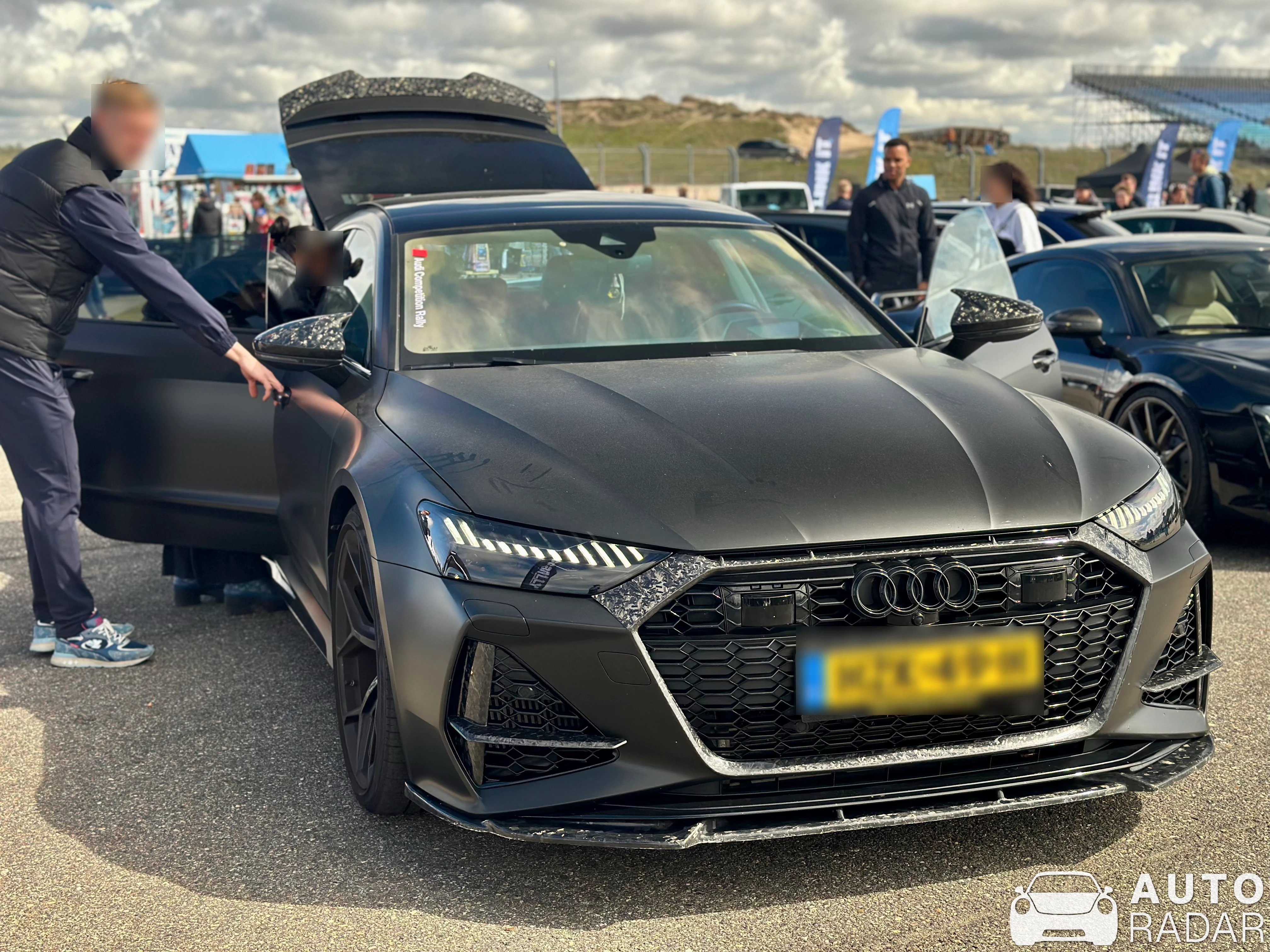 Audi RS6 Avant C8 Mansory spotted in Zandvoort