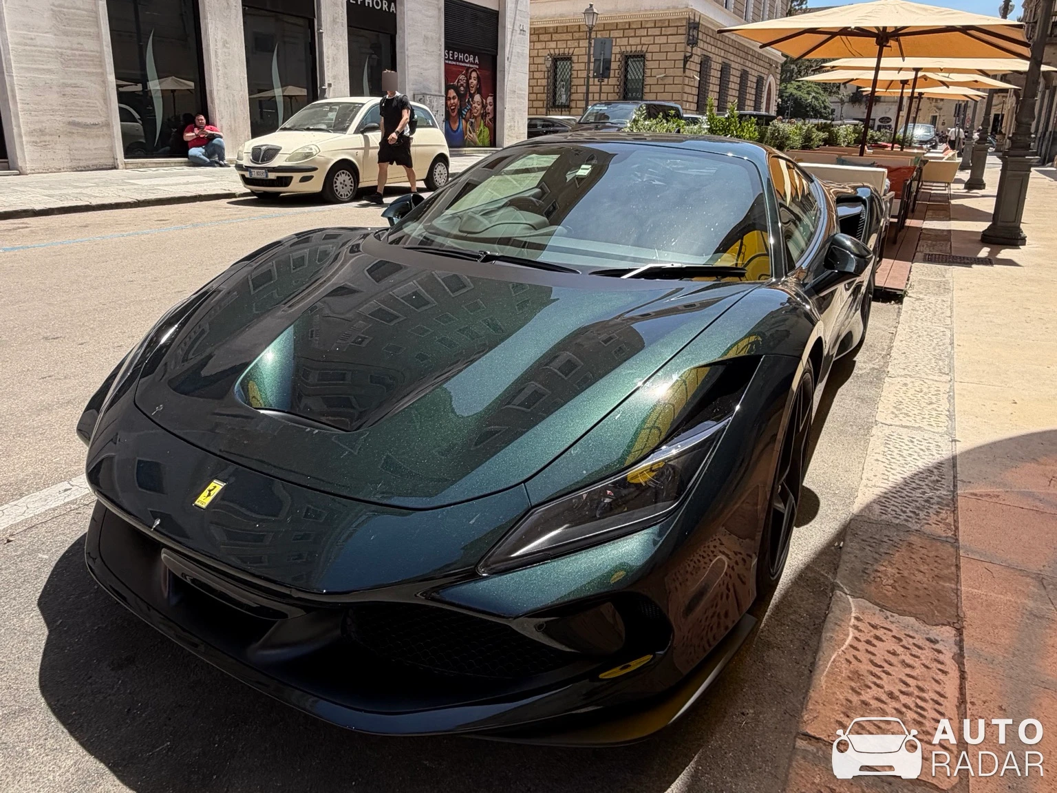 Ferrari F8 Tributo spotted in Lecce