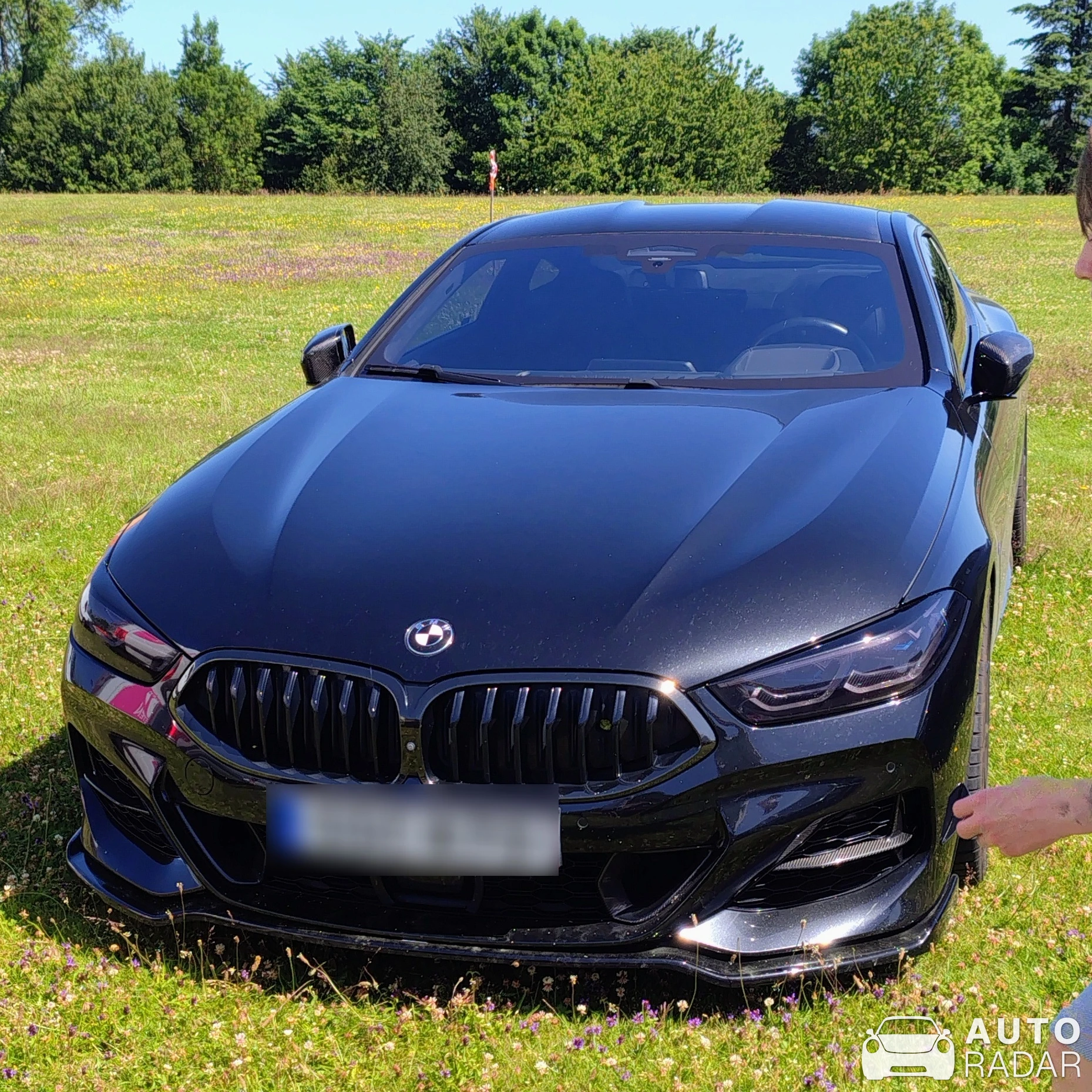 BMW M8 F92 Coupé Competition spotted in Båstad