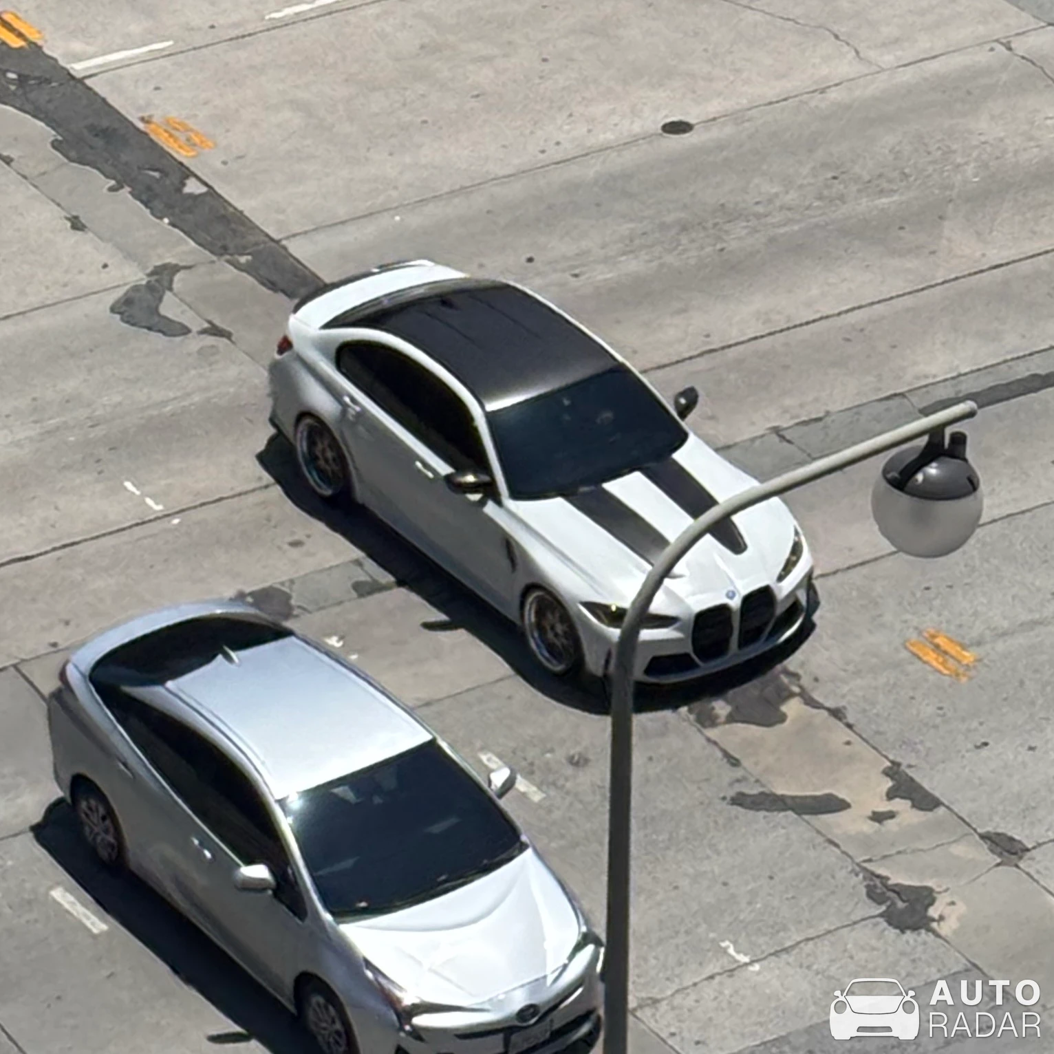 BMW M3 G80 CS spotted in Los Angeles