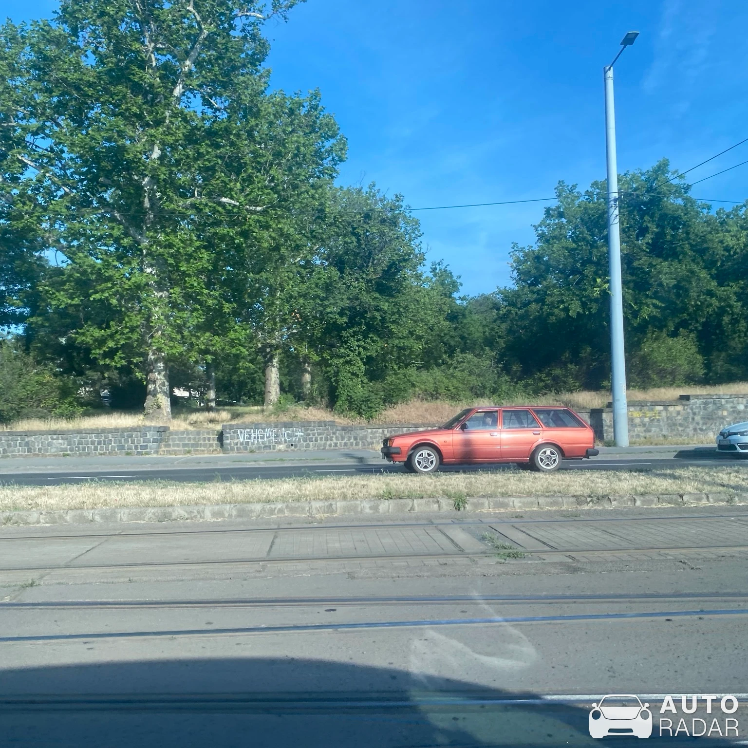 Toyota Corolla E70 spotted in Budapest