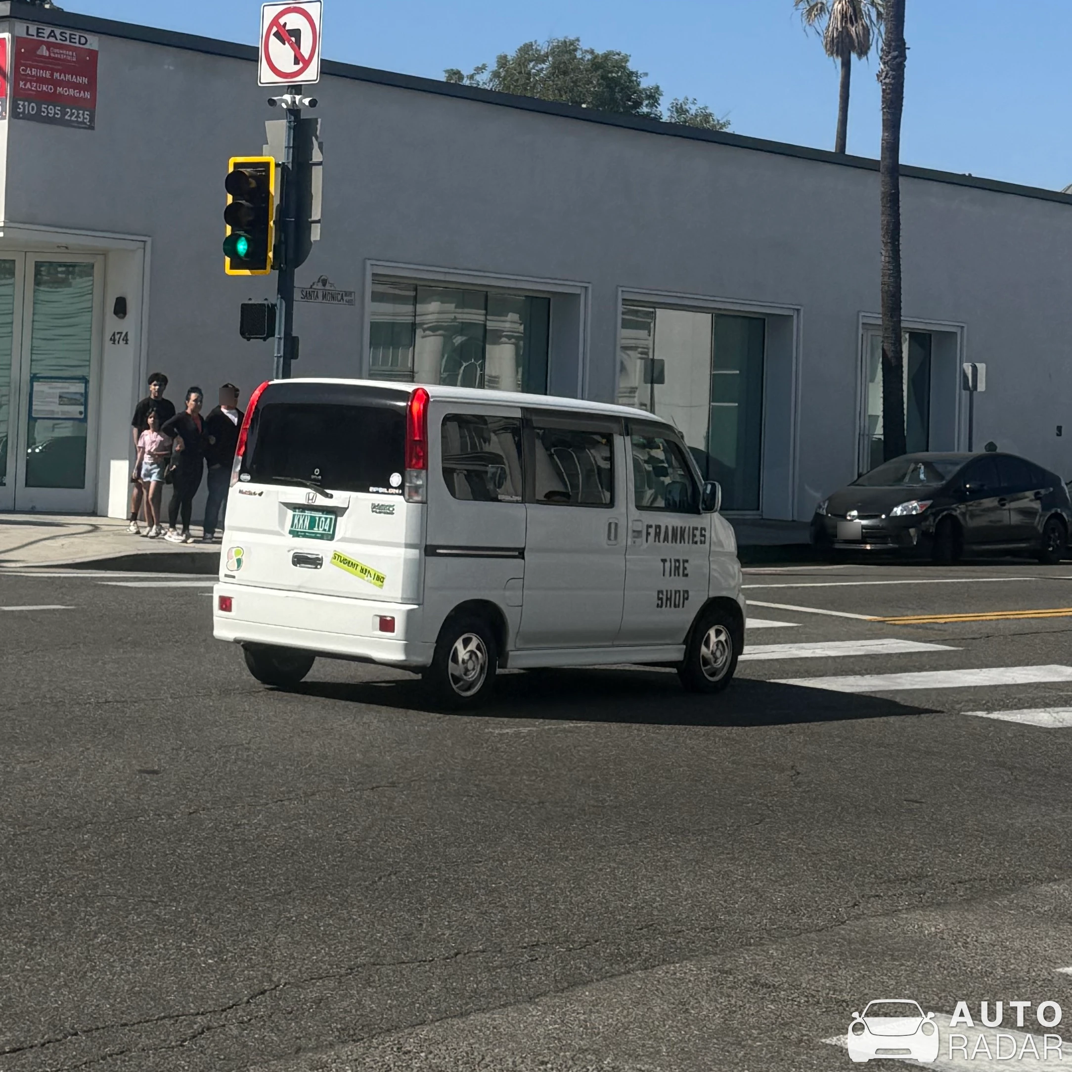 Honda Vamos spotted in Beverly Hills