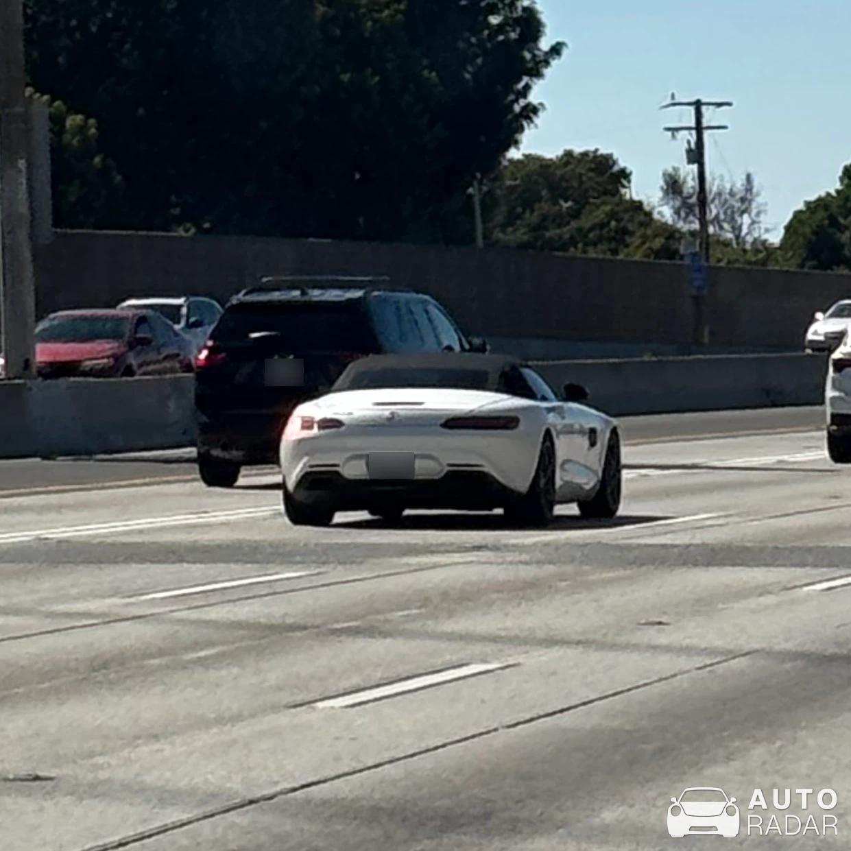 Mercedes-AMG GT C Roadster R190 spotted in Torrance