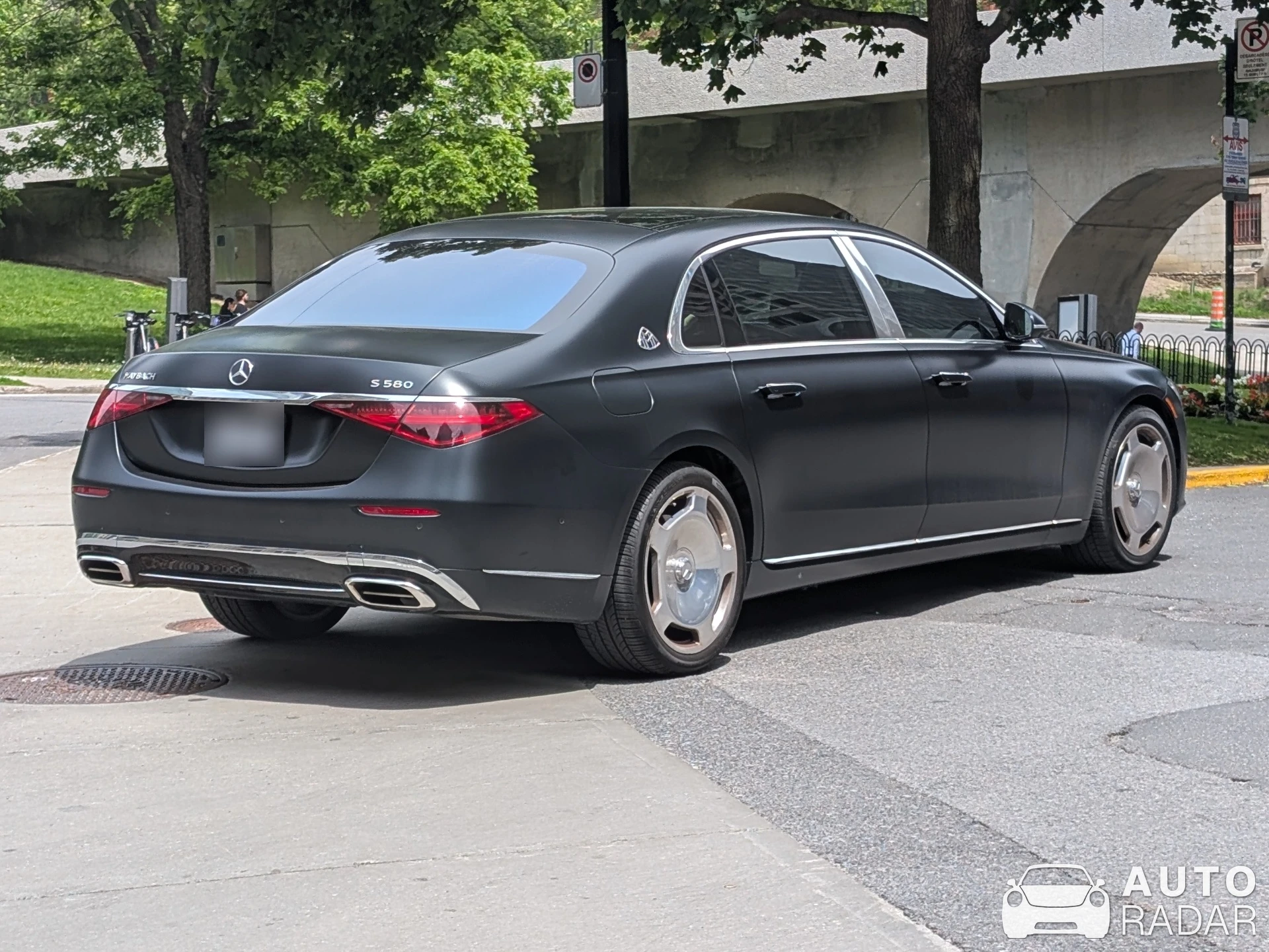 Mercedes-Benz S 580 X223 spotted in Montréal
