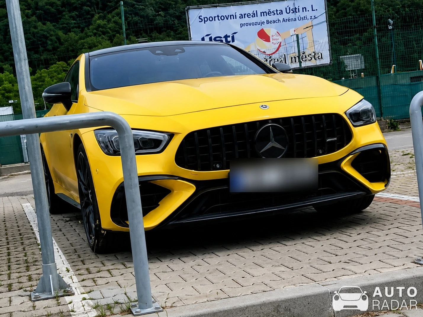 Mercedes-AMG GT 43 X290 spotted in Litomerice