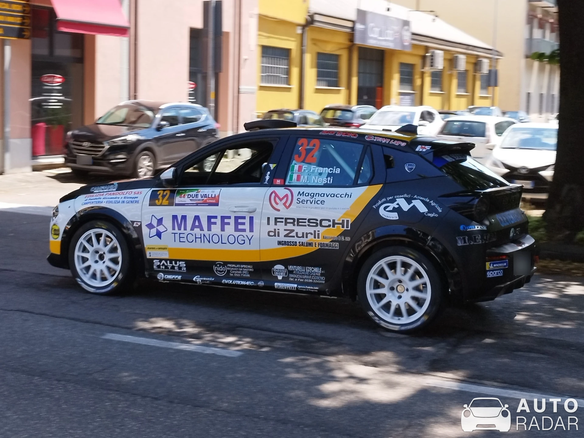 Lancia Ypsilon Rally 2 HF spotted in Verona