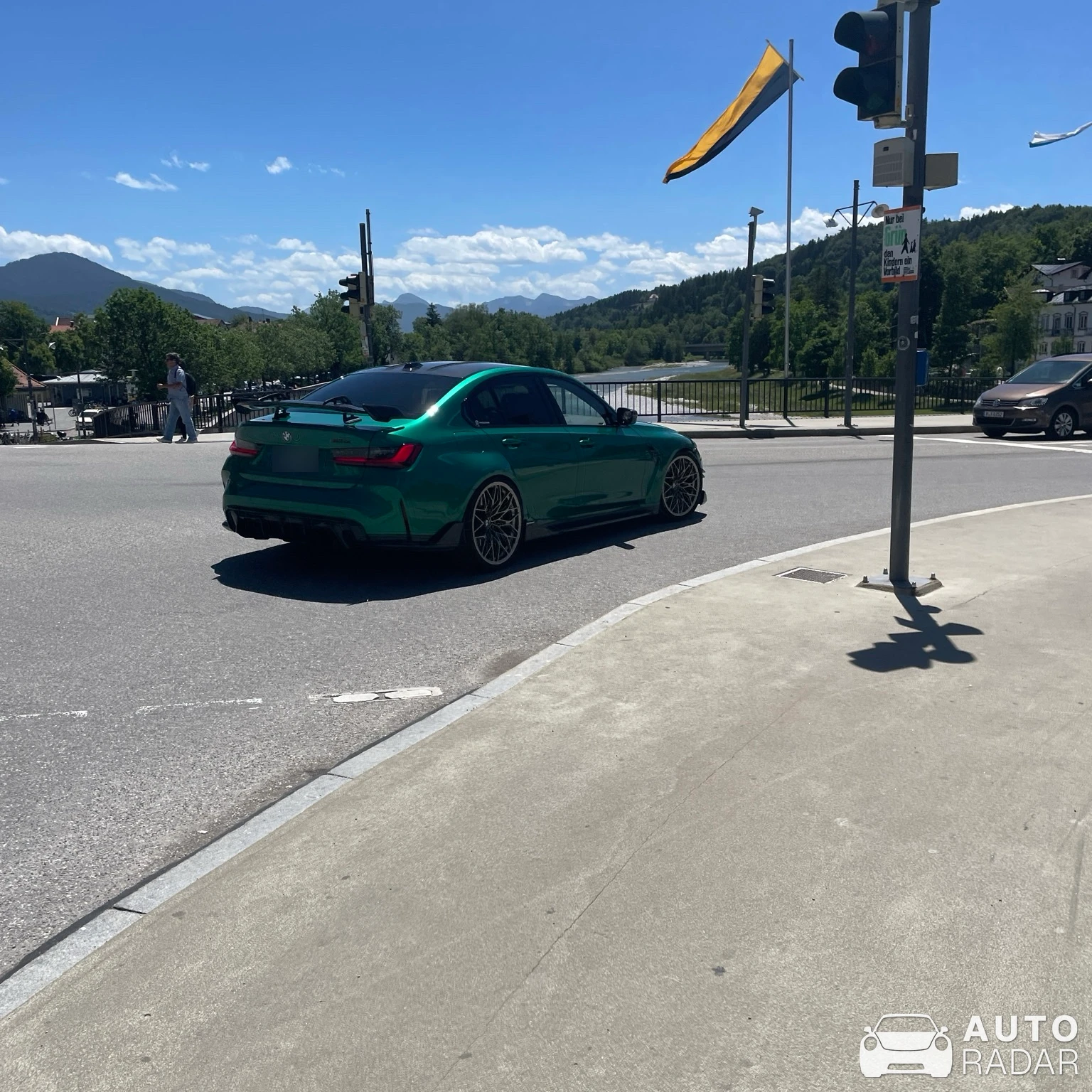 BMW M3 G80 Sedan Competition spotted in Wolfratshausen